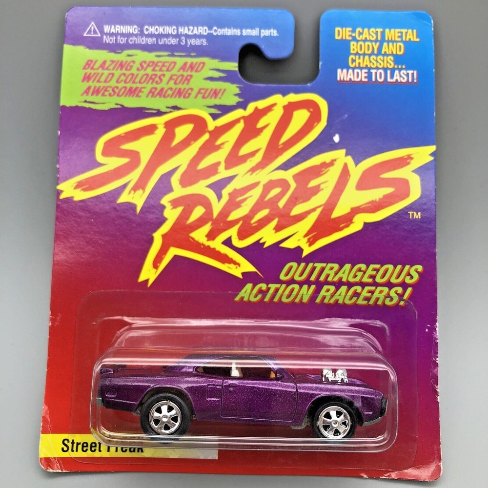 Speed Rebels 1970 70 Dodge Super Bee Street Freak‎ Metallic Purple Diecast 1/64